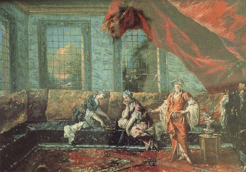 Francesco Guardi Harem Scene